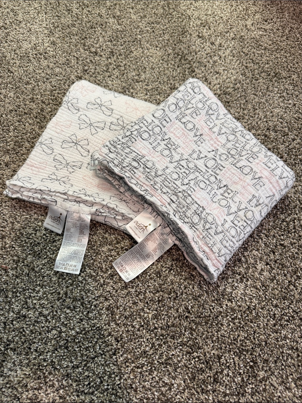 Aden Cotton Baby Blankets